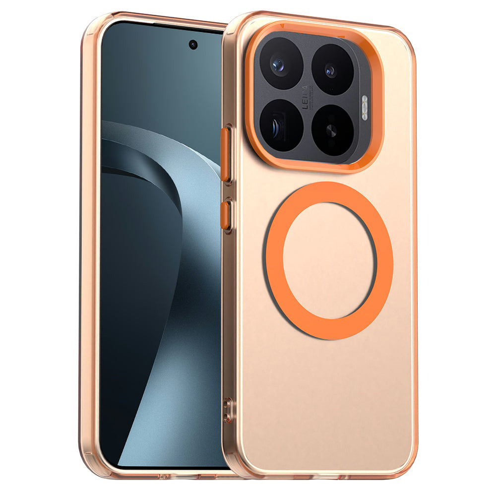 Funda MagSafe para Xiaomi 17T Pro, Techsuit, CandyCase, Naranja
