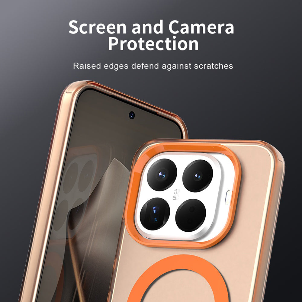 Funda MagSafe para Xiaomi 17T Pro, Techsuit, CandyCase, Naranja