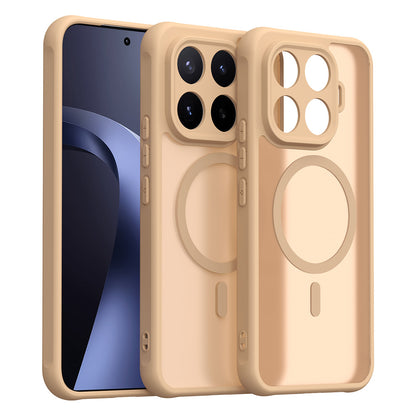 Funda MagSafe para Xiaomi 17T Pro, Techsuit, HaloFrost II, Dorada
