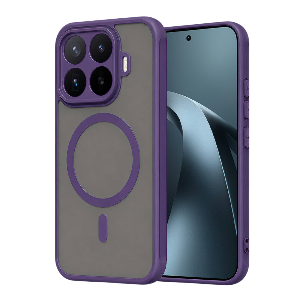 Funda MagSafe para Xiaomi 17T Pro, Techsuit, HaloFrost II, Morado