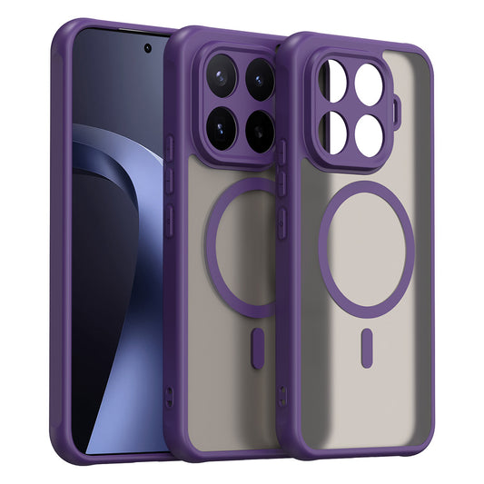 Funda MagSafe para Xiaomi 17T Pro, Techsuit, HaloFrost II, Morado