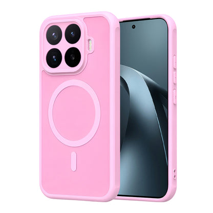 Funda MagSafe para Xiaomi 17T Pro, Techsuit, HaloFrost II, Rosa
