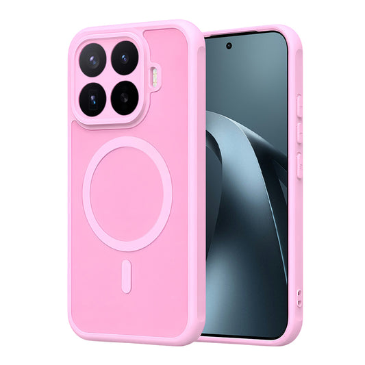 Funda MagSafe para Xiaomi 17T Pro, Techsuit, HaloFrost II, Rosa