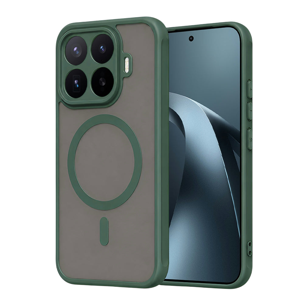 Funda MagSafe para Xiaomi 17T Pro, Techsuit, HaloFrost II, Verde