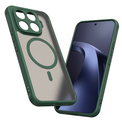 Funda MagSafe para Xiaomi 17T Pro, Techsuit, HaloFrost II, Verde