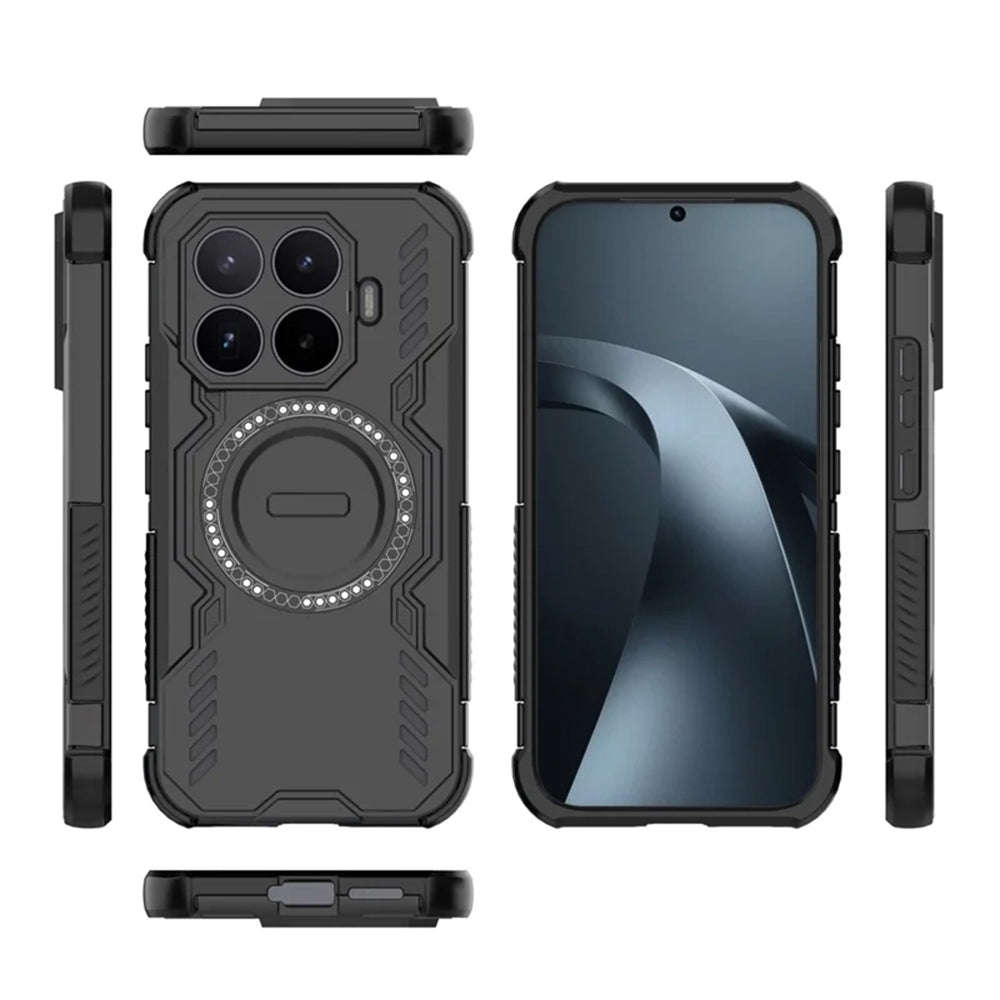 Funda MagSafe para Xiaomi 17T, Techsuit, ArmorMag, Negra