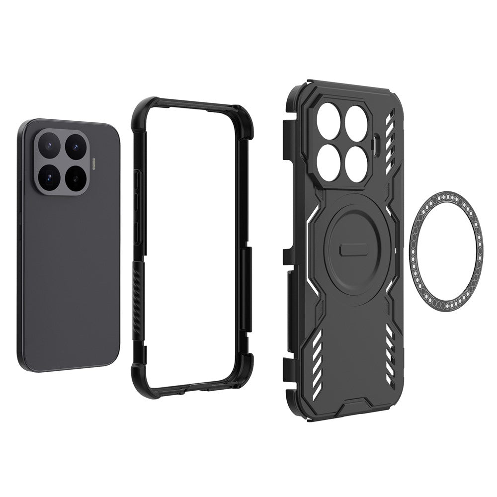 Funda MagSafe para Xiaomi 17T, Techsuit, ArmorMag, Negra