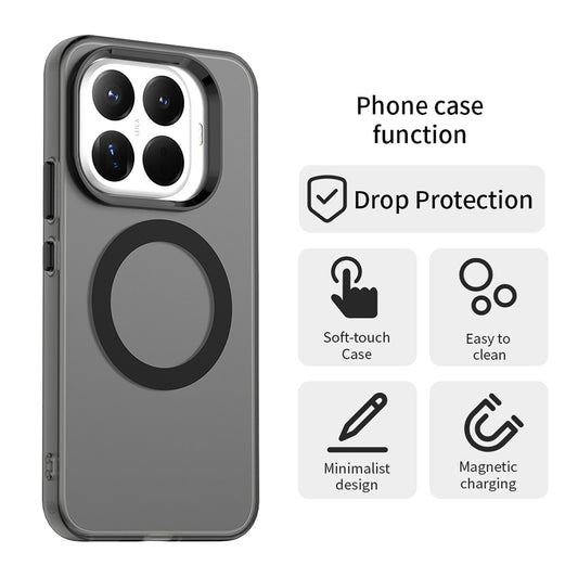 Funda MagSafe para Xiaomi 17T, Techsuit, CandyCase, Negra