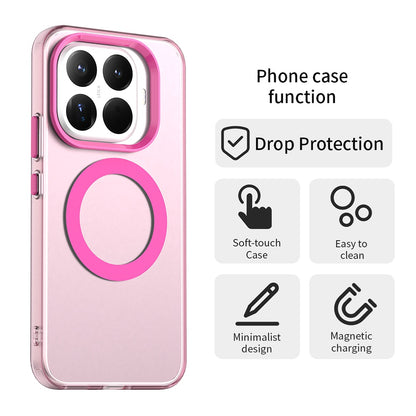 Funda MagSafe para Xiaomi 17T, Techsuit, CandyCase, Rosa