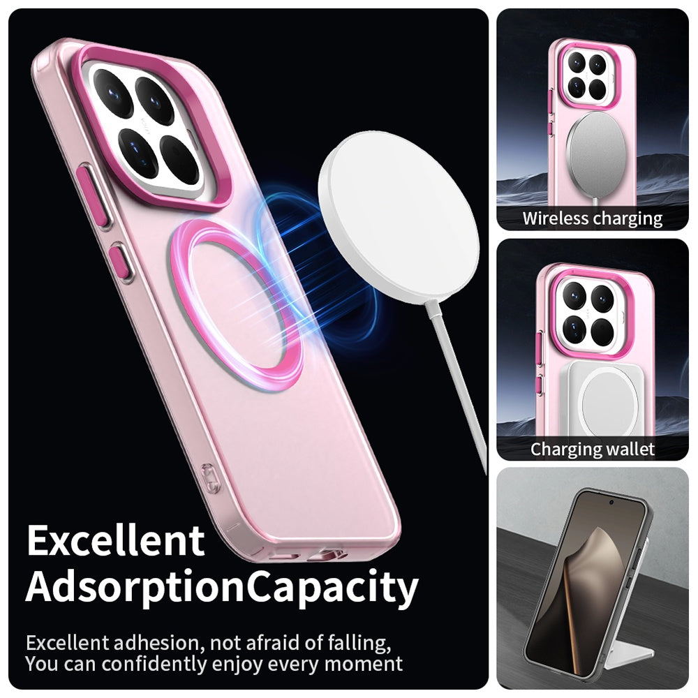 Funda MagSafe para Xiaomi 17T, Techsuit, CandyCase, Rosa