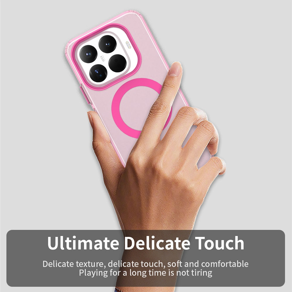 Funda MagSafe para Xiaomi 17T, Techsuit, CandyCase, Rosa