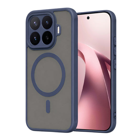 Funda MagSafe para Xiaomi 17T, Techsuit, HaloFrost II, Azul Marino