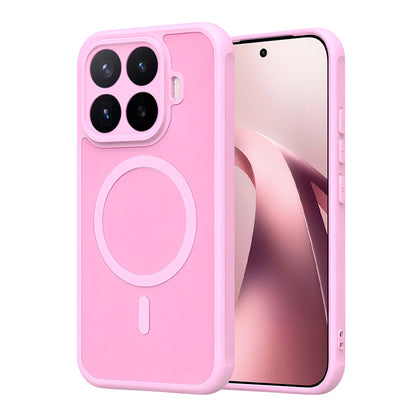 Funda MagSafe para Xiaomi 17T, Techsuit, HaloFrost II, Rosa