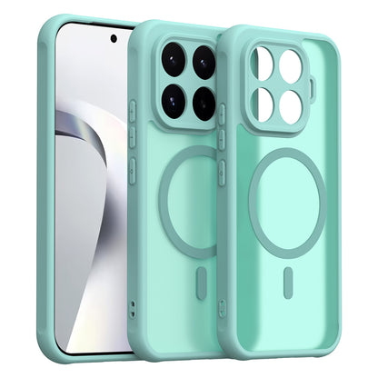 Funda MagSafe para Xiaomi 17T, Techsuit, HaloFrost II, Verde Claro