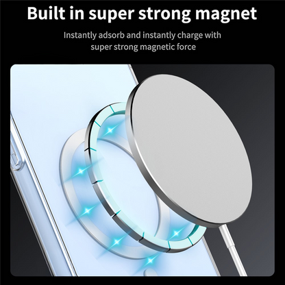 Funda MagSafe para Xiaomi 17T, OEM, a prueba de golpes, Transparente