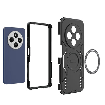 Funda MagSafe para Xiaomi Poco C75 / Redmi 14C, Techsuit, ArmorMag, Negra