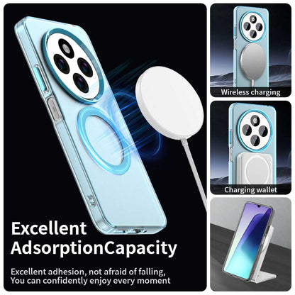 Funda MagSafe para Xiaomi Poco C75 / Redmi 14C, Techsuit, CandyCase, Azul