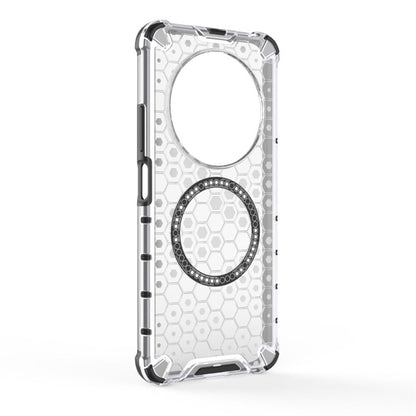 Funda MagSafe para Xiaomi Poco C75 / Redmi 14C, Techsuit, HoneyComb Shield, Blanca