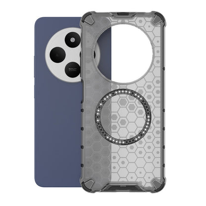 Funda MagSafe para Xiaomi Poco C75 / Redmi 14C, Techsuit, HoneyComb Shield, Negra