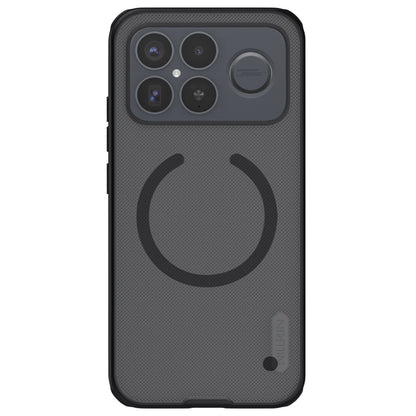 Funda MagSafe para Xiaomi Poco F8 Ultra, Nillkin, Super Shield Pro, Negra Transparente