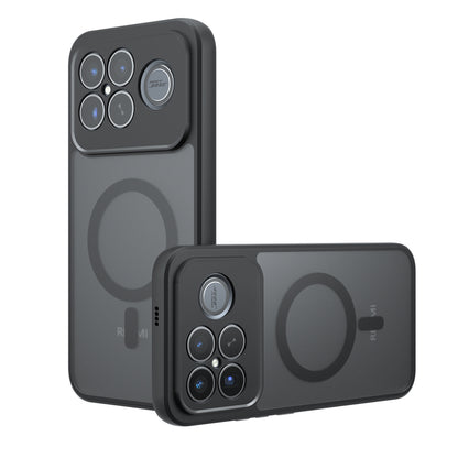 Funda MagSafe para Xiaomi Poco F8 Ultra, Techsuit, PureFrost, Negra Satinada
