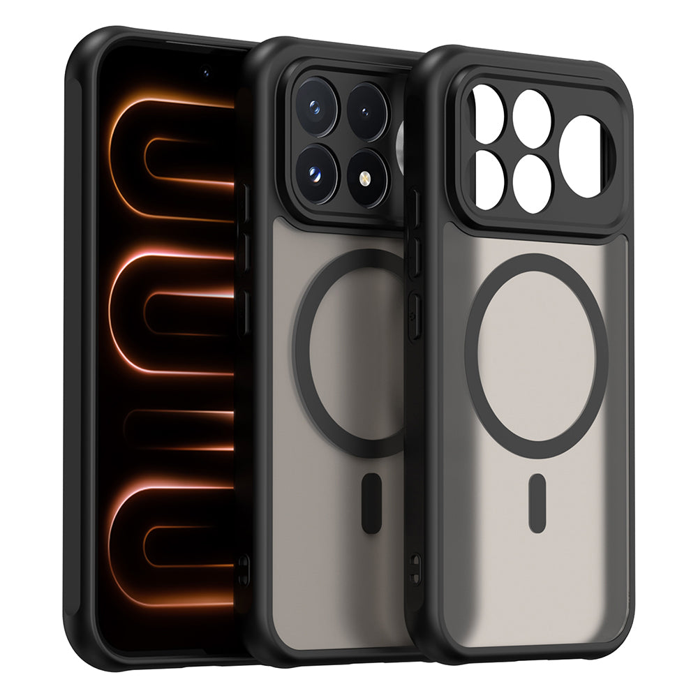 Funda MagSafe para Xiaomi Poco F9 Pro, Techsuit, HaloFrost II, negra