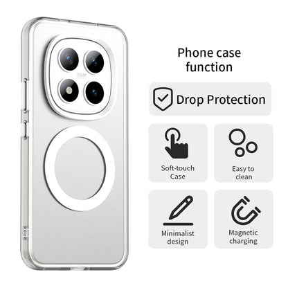 Funda MagSafe para Xiaomi Poco M8 Pro / Redmi Note 15 Pro+ 5G, Techsuit, CandyCase, Blanca