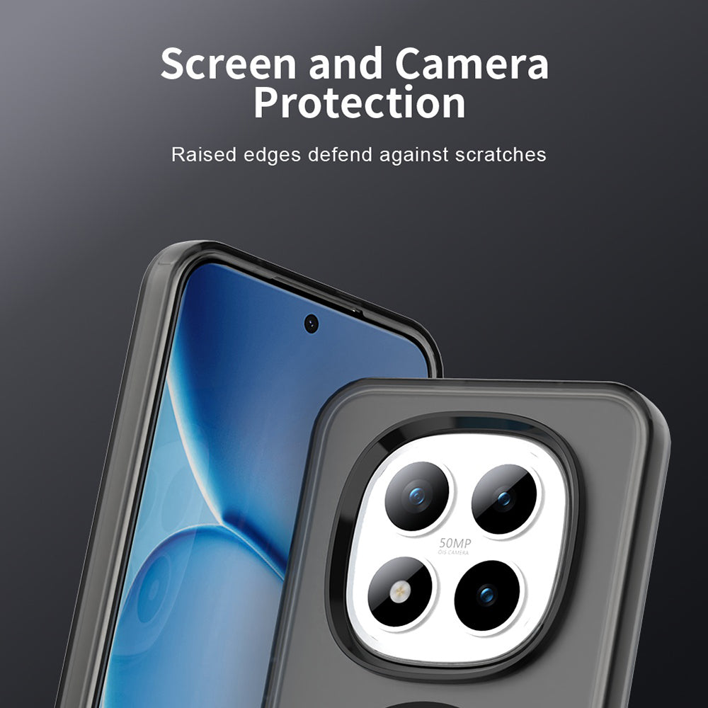 Funda MagSafe para Xiaomi Poco M8 Pro / Redmi Note 15 Pro+ 5G, Techsuit, CandyCase, Negra