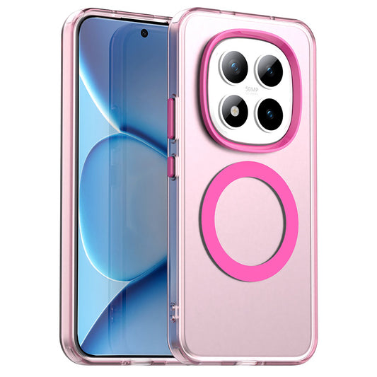 Funda MagSafe para Xiaomi Poco M8 Pro / Redmi Note 15 Pro+ 5G, Techsuit, CandyCase, Rosa