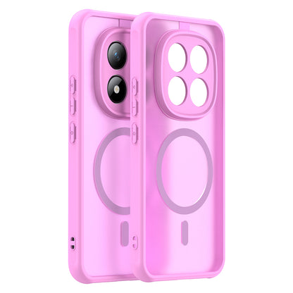MagSafe Case for Xiaomi Poco M8 Pro / Redmi Note 15 Pro+ 5G, Techsuit, HaloFrost II, Pink