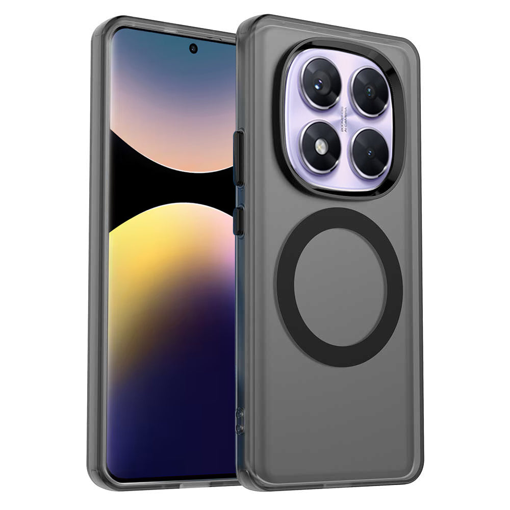 MagSafe Case for Xiaomi Poco X7 / Redmi Note 14 Pro 5G, Techsuit, CandyCase, Black