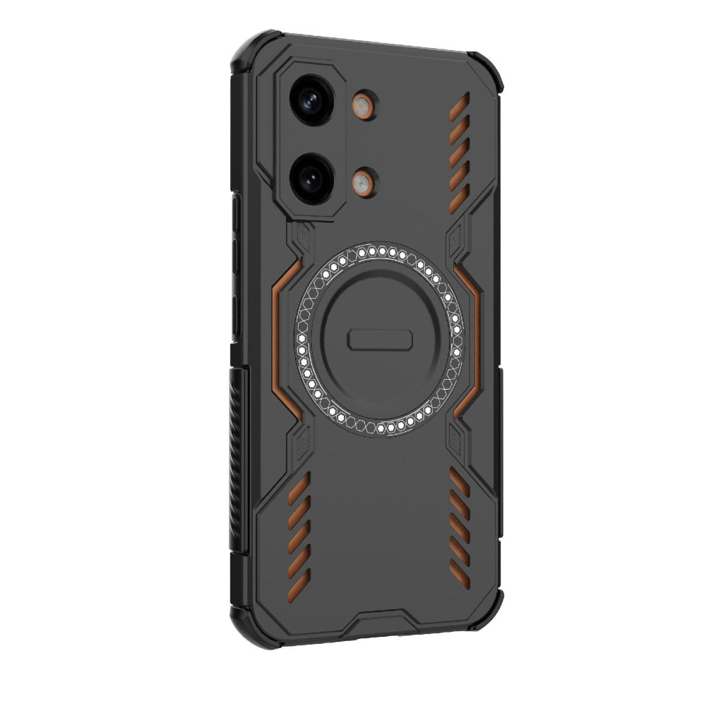 Funda MagSafe para Xiaomi Poco X8 Pro Max, Techsuit, ArmorMag, Negra