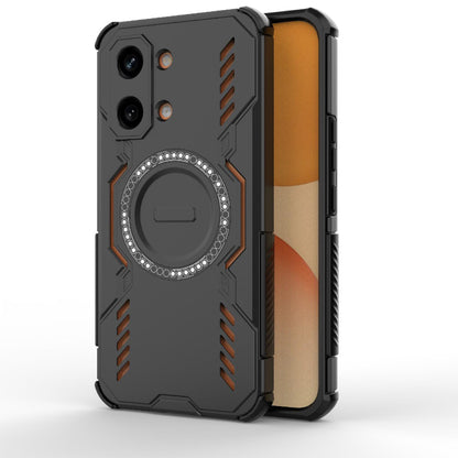 Funda MagSafe para Xiaomi Poco X8 Pro Max, Techsuit, ArmorMag, Negra