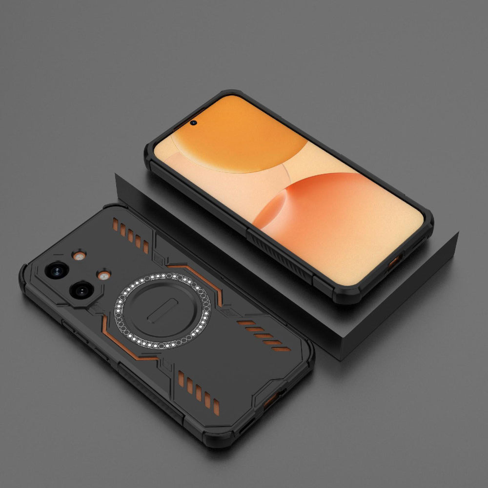 Funda MagSafe para Xiaomi Poco X8 Pro Max, Techsuit, ArmorMag, Negra