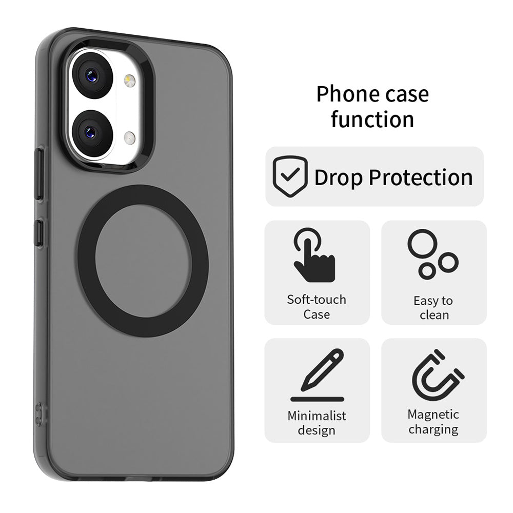 Funda MagSafe para Xiaomi Poco X8 Pro Max, Techsuit, CandyCase, Negra