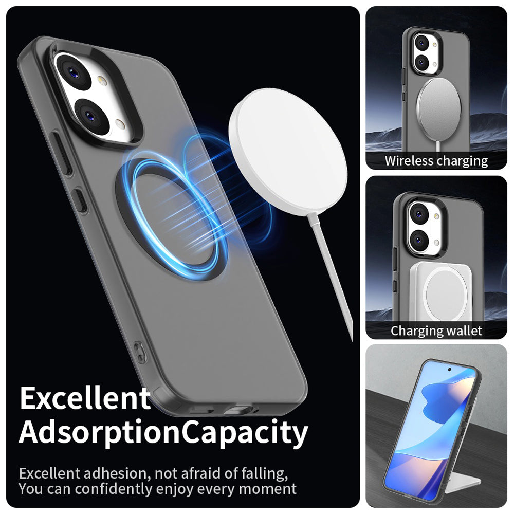Funda MagSafe para Xiaomi Poco X8 Pro Max, Techsuit, CandyCase, Negra