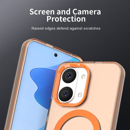 Funda MagSafe para Xiaomi Poco X8 Pro Max, Techsuit, CandyCase, Naranja