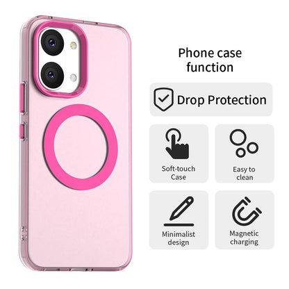 Funda MagSafe para Xiaomi Poco X8 Pro Max, Techsuit, CandyCase, Rosa