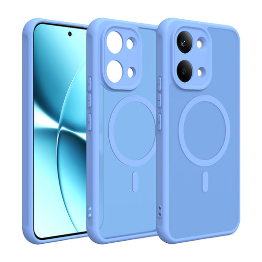 Funda MagSafe para Xiaomi Poco X8 Pro Max, Techsuit, HaloFrost II, Azul