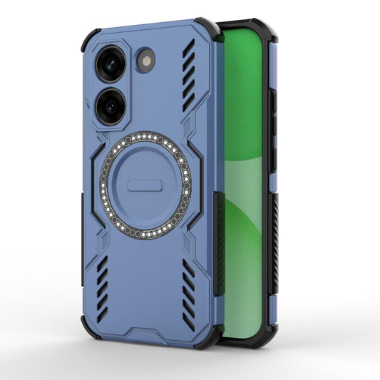 Funda MagSafe para Xiaomi Poco X8 Pro, Techsuit, ArmorMag, Azul
