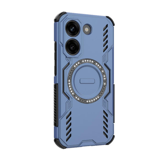Funda MagSafe para Xiaomi Poco X8 Pro, Techsuit, ArmorMag, Azul