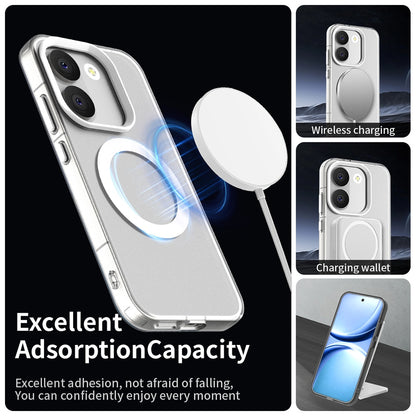 Funda MagSafe para Xiaomi Poco X8 Pro, Techsuit, CandyCase, Blanca