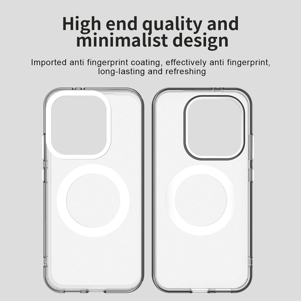 Funda MagSafe para Xiaomi Poco X8 Pro, Techsuit, CandyCase, Blanca