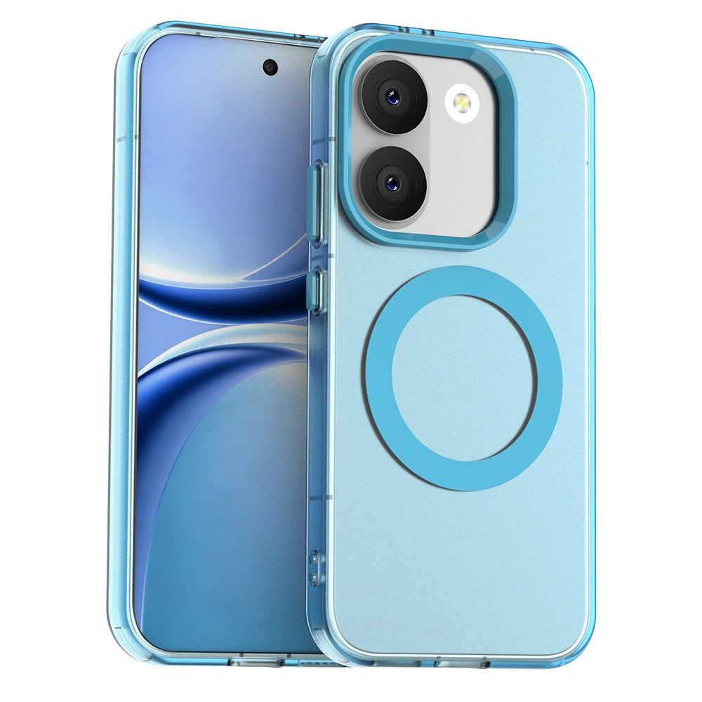Funda MagSafe para Xiaomi Poco X8 Pro, Techsuit, CandyCase, Azul