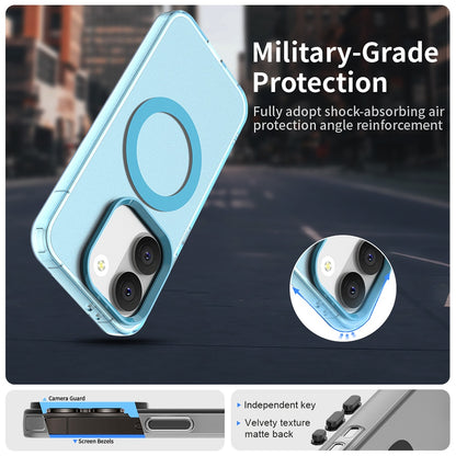 Funda MagSafe para Xiaomi Poco X8 Pro, Techsuit, CandyCase, Azul