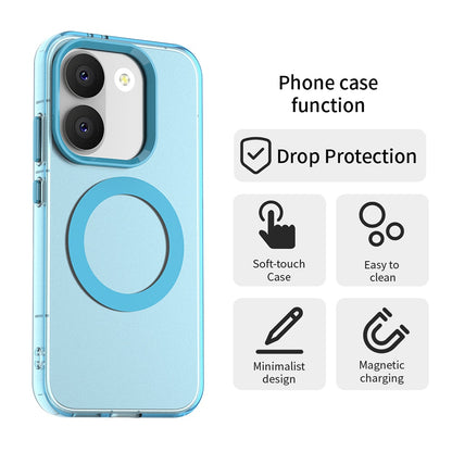 Funda MagSafe para Xiaomi Poco X8 Pro, Techsuit, CandyCase, Azul