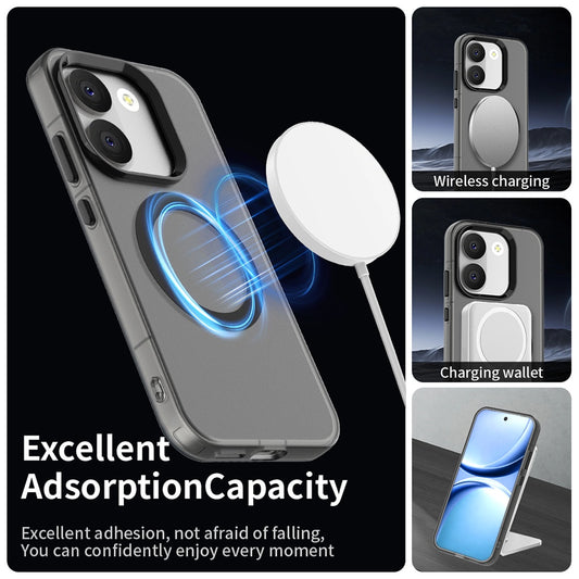 Funda MagSafe para Xiaomi Poco X8 Pro, Techsuit, CandyCase, Negra