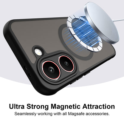 Funda MagSafe para Xiaomi Poco X8 Pro, Techsuit, HaloFrost II, Azul