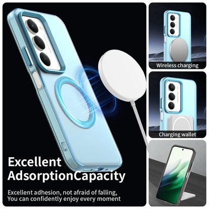 Funda MagSafe para Xiaomi Redmi 15 5G / 15 4G, Techsuit, CandyCase, Azul.