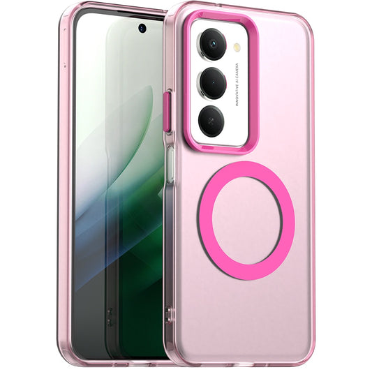 Funda MagSafe para Xiaomi Redmi 15 5G / 15 4G, Techsuit, CandyCase, Rosa